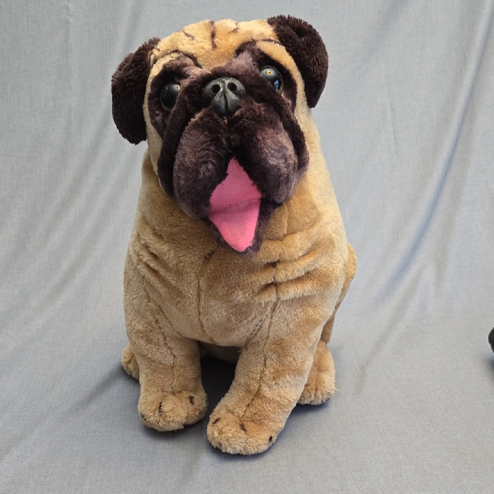 Adorable Plush Pug Dog Toy - Melissa & Doug